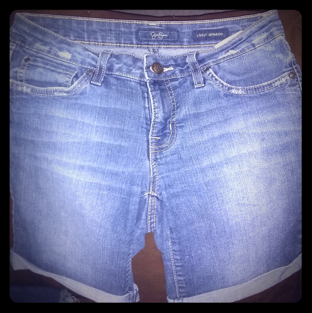 Jessica Simpson Rolled Bottom Shorts